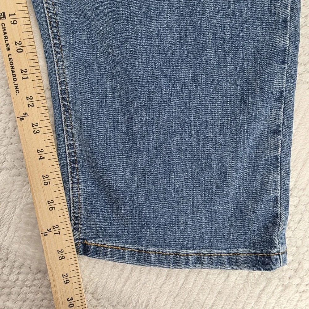 Levis 541 Athletic Taper Mens Jeans 52x28 Stretch Medium Wash Blue Big Tall